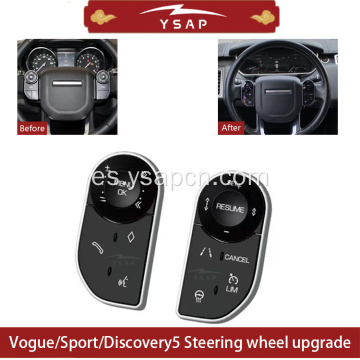 Actualización de control del volante para 14-17 Rangerover Sport